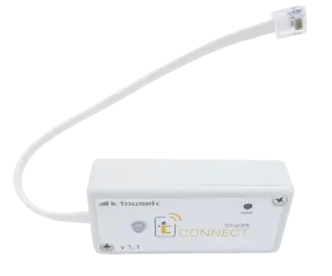 Smartphone Steuerung Tousek Connect