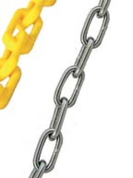 Edelstahlkette 6m