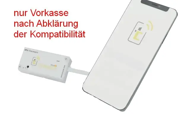 Smartphone Steuerung Tousek Connect